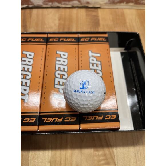Precept Golf Balls Ec Fuel Drive Logo “Mauna Lani” The Distance Feel 3 Sleeve - Picture 4 of 6
